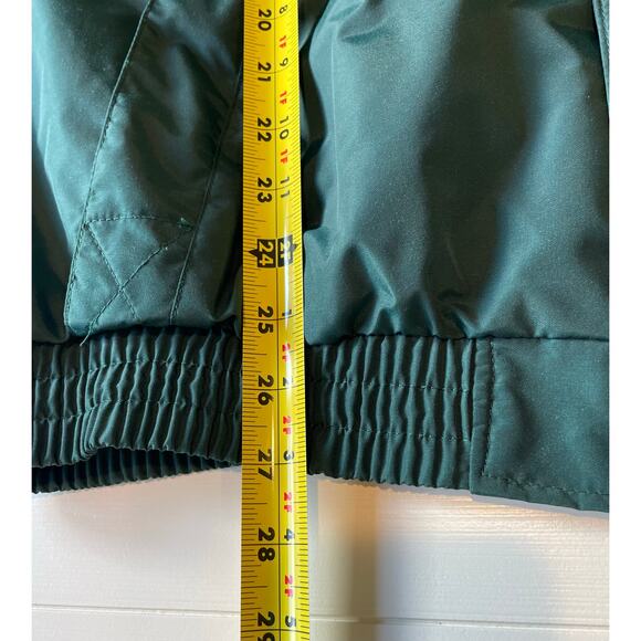 Vintage 90s Michigan State Spartans Green Windbreaker Jacket Men's XL Big Ten - Picture 15 of 15